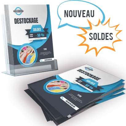 Modèle Affiche Soldes personnalisable – Impression, Livraison rapide