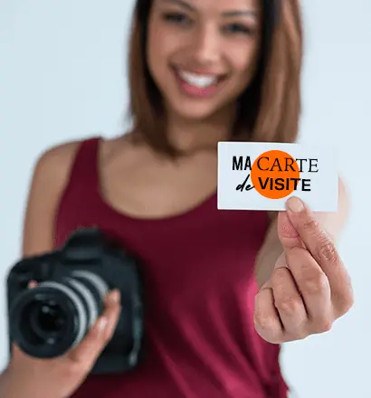 Imprimer carte de visite photographe