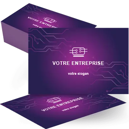 Imprimer carte de visite informatique